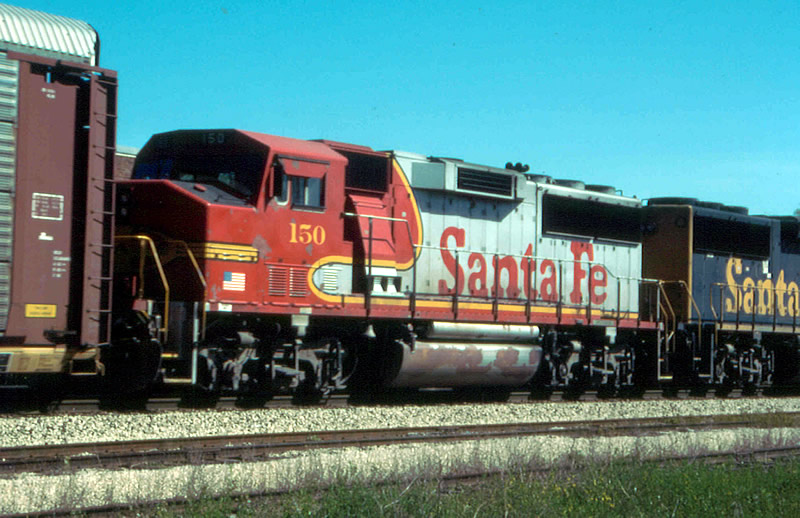 Santa Fe 150 with chipped up paint